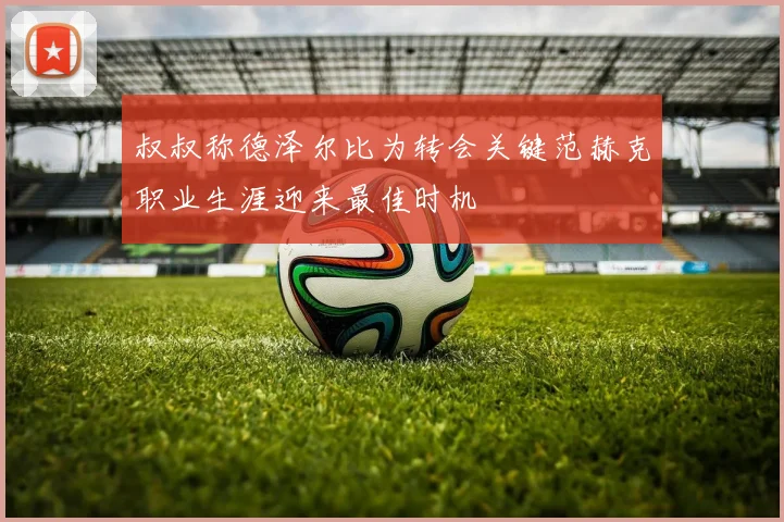 叔叔称德泽尔比为转会关键范赫克职业生涯迎来最佳时机